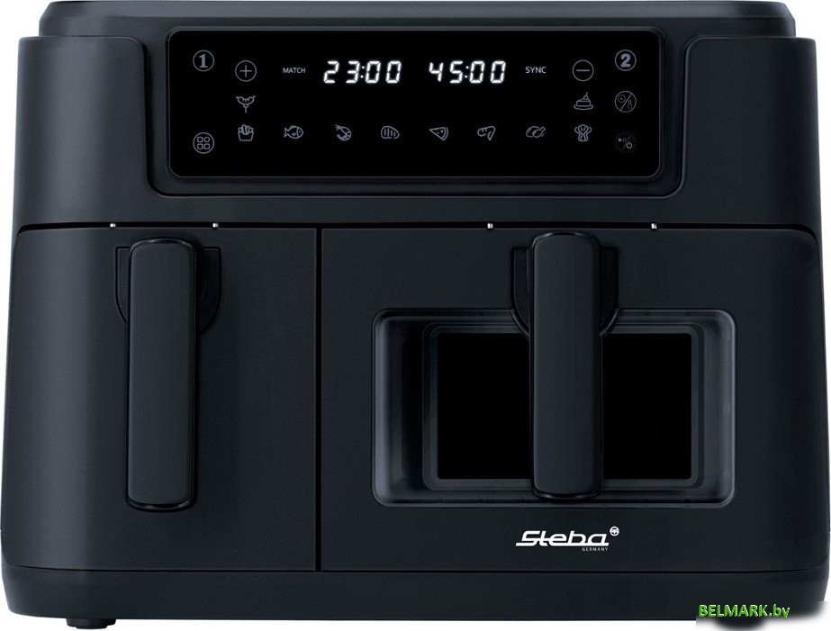 Аэрофритюрница Steba HF 9501 Duo Black - фото2