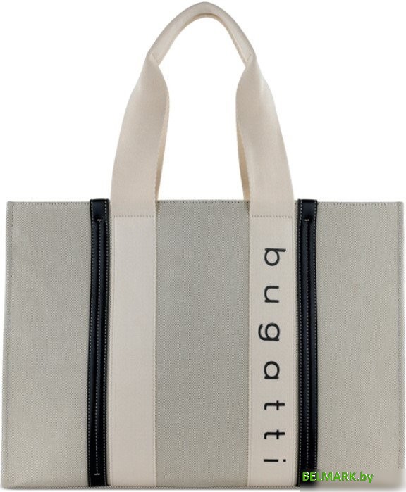 Женская сумка Bugatti Ambra 49539050 (бежевый/черный) - фото