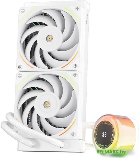 Жидкостное охлаждение для процессора 1stPlayer CC 240 (белый) - фото2