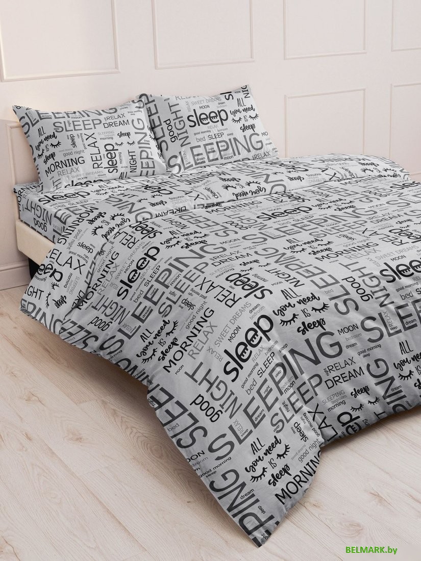 Постельное белье Реноме 2сп с Евро простыней Шуя 209161 (бязь) - фото