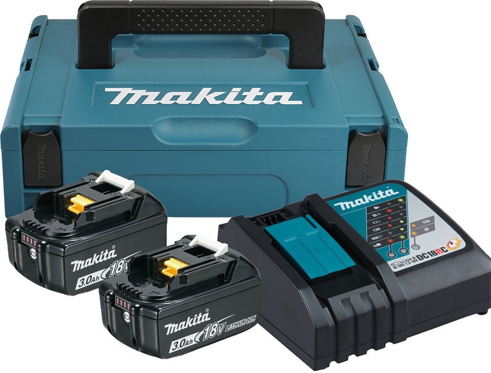 Аккумулятор Makita 197952-5 (18В/2x3 Ah + 7.2-18В + кейс) - фото