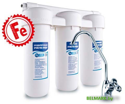 Стационарная система "под мойкой" АКВАФОР Трио Fe - фото2