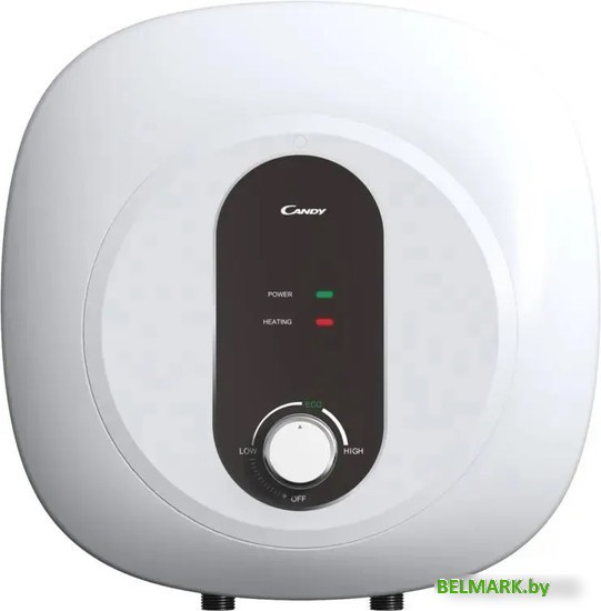 Накопительный электрический водонагреватель над мойкой Candy CS10V-EM1(R) - фото