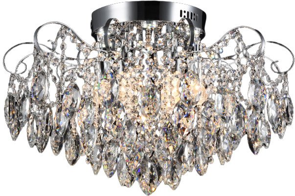 Люстра средней высоты Mirastyle SX-N-3252/6+6 CR - фото