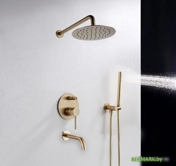 Душевая система Rea Lungo REA-P4125 (золотой) - фото2