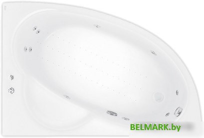 Ванна Poolspa Klio Asym 150 x 100 - фото