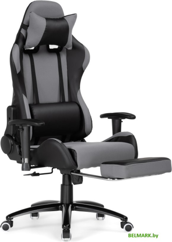 Игровое (геймерское) кресло Woodville Tesor (черный/серый) - фото