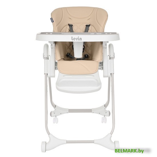 Высокий стульчик Pituso Lerin (серый, экокожа) - фото2