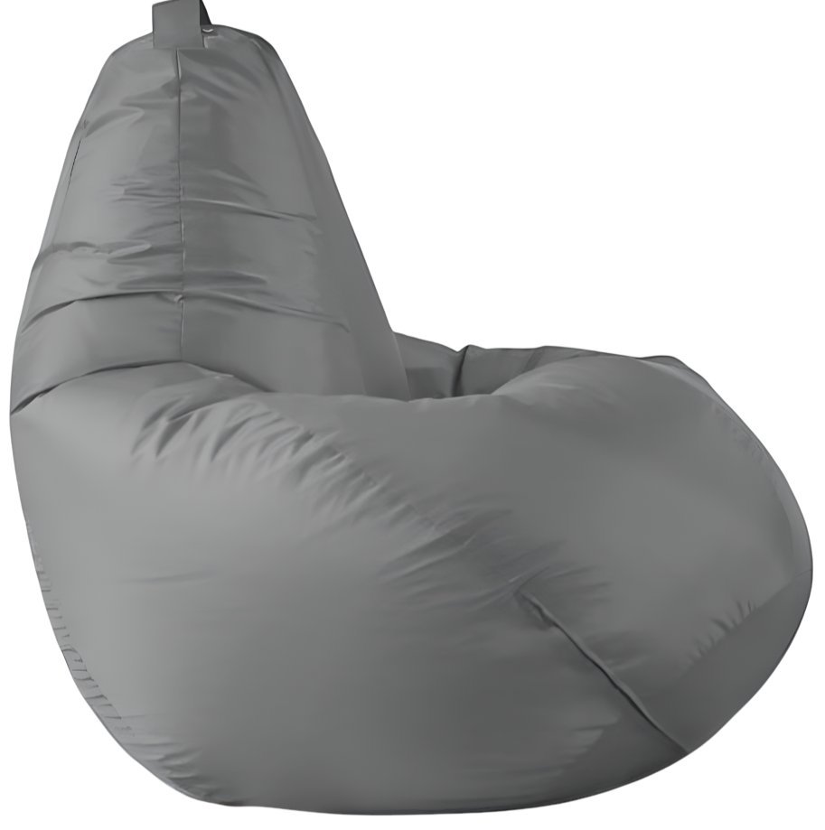 Кресло-мешок Mio Tesoro Груша XXXL GF-140x95-S (серебро) - фото