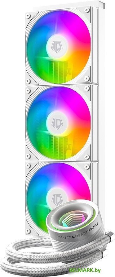 Система жидкостного охлаждения для процессора ID-Cooling FX360 INF White - фото2