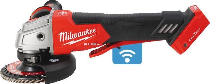 Угловая шлифмашина Milwaukee M18 ONEFSAG125XPDB-0X Fuel One Key 4933478434 (без АКБ) - фото2