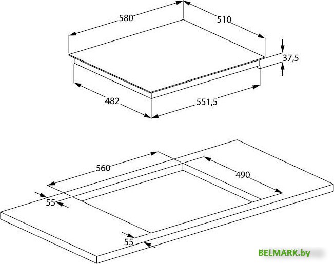 Варочная панель BEKO HIC64402T - фото2