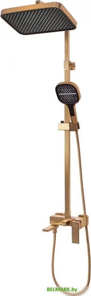 Душевая система Hansberge H5070 (золото матовый) - фото