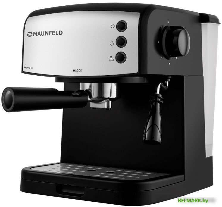 Рожковая кофеварка MAUNFELD MF-734BK - фото