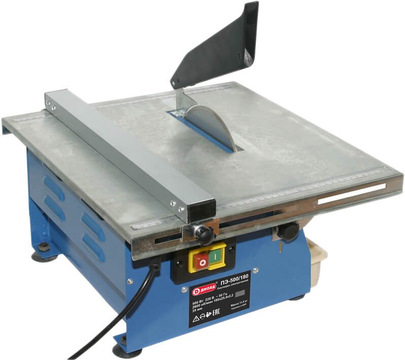 Электрический плиткорез ДИОЛД ПЭ-500/180 - фото