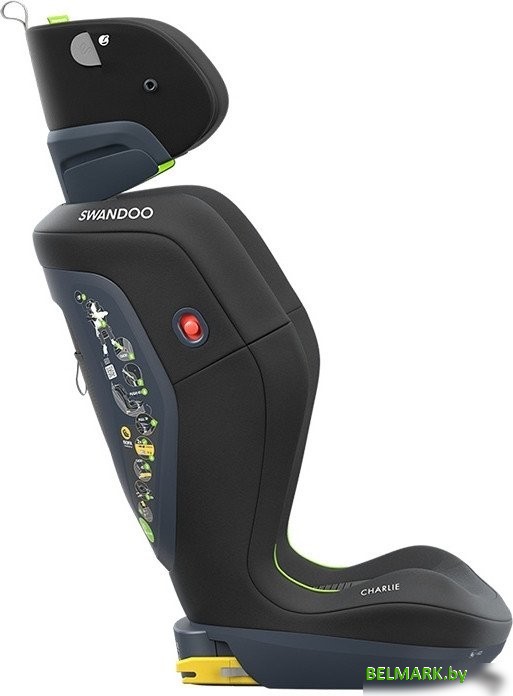 Детское автокресло Swandoo Charlie i-size (chia black) - фото2