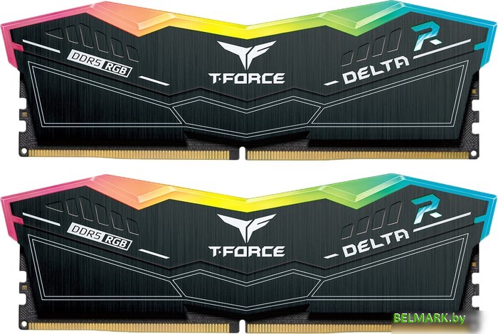 Оперативная память Team T-Force Delta RGB 2x16ГБ DDR5 6400 МГц FF3D532G6400HC32ADC01 - фото