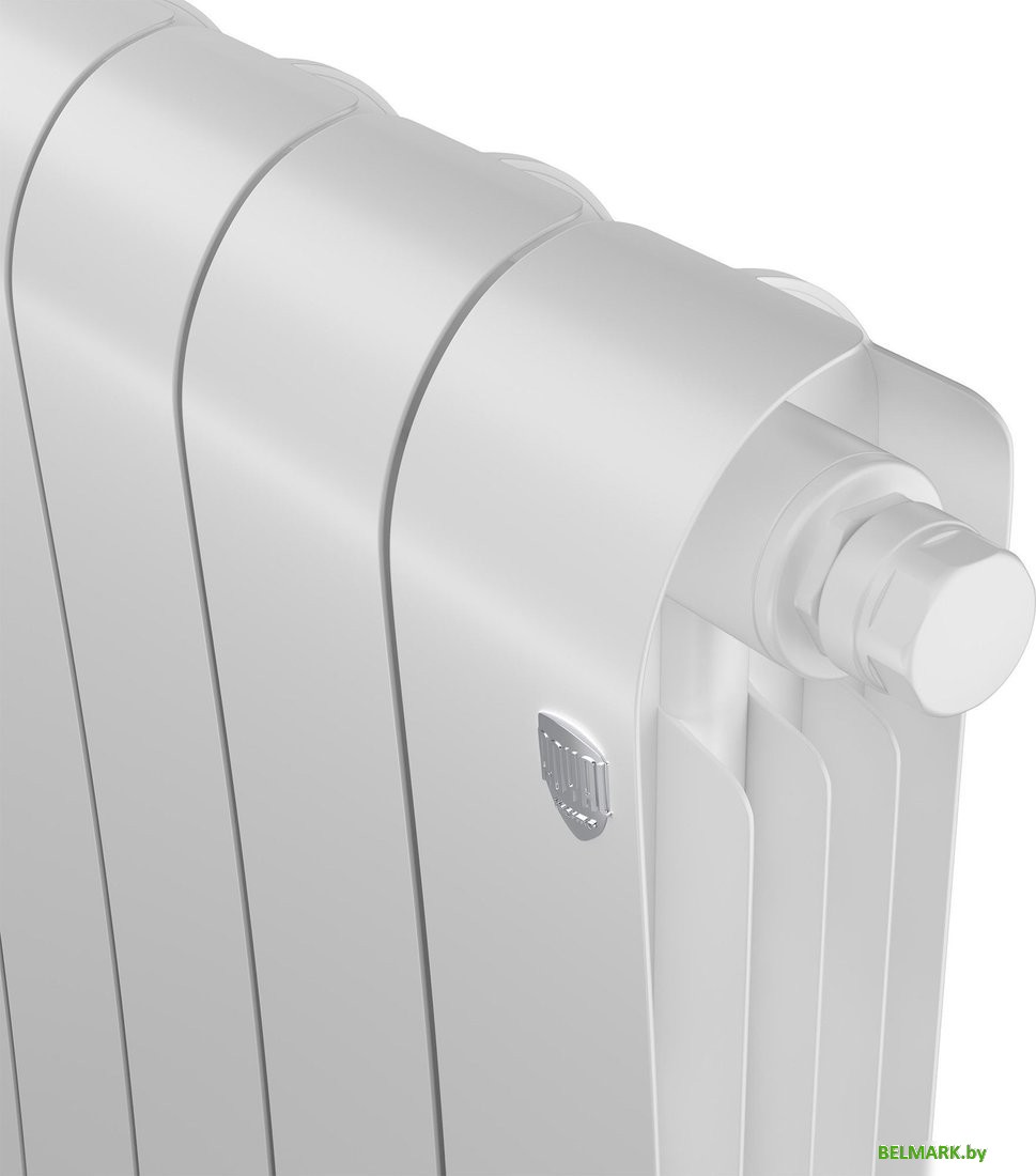 Биметаллический радиатор Royal Thermo Infinity 500 Bianco Traffico VR80 - 6 секций - фото2