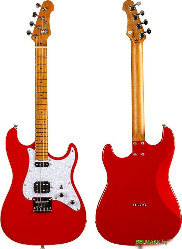 Электроукулеле Flight Pathfinder Baritone RD - фото2