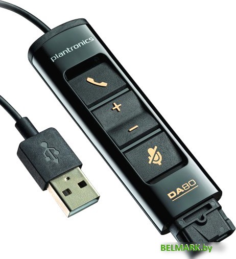 USB-адаптер для IP-гарнитур Plantronics DA80 - фото
