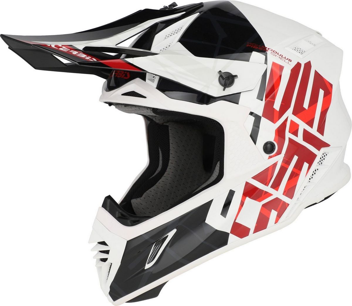 Мотошлем Acerbis X-Track 22-06 0025032.315.062 (S, черный/белый) - фото