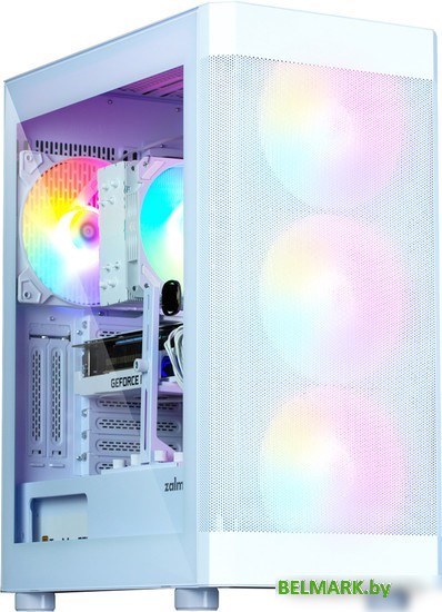 Корпус Zalman i4 TG (белый) - фото