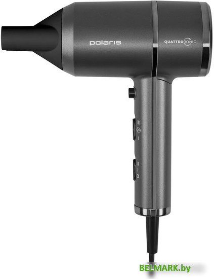 Фен Polaris PHD 2044Ti Quattro Ionic (графит) - фото