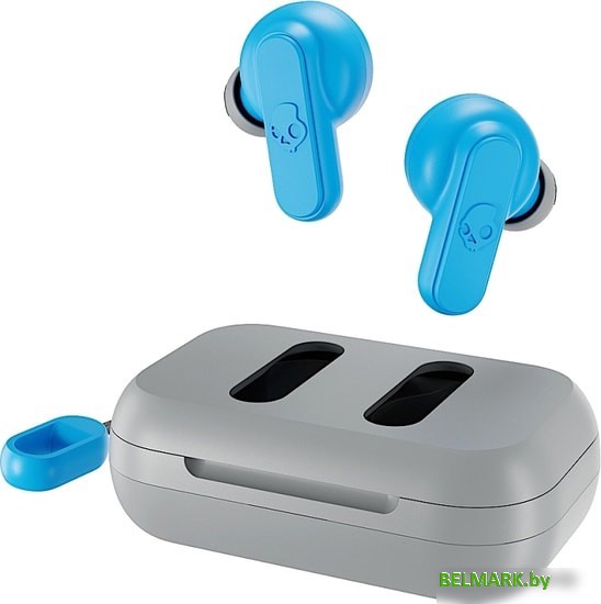 Наушники Skullcandy Dime (синий/серый) - фото