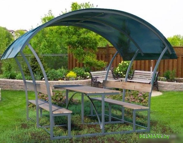 Беседка КомфортПром Астра (3 м) - фото