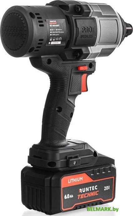Гайковерт Runtec RT-IW1400T (с 2-мя АКБ, кейс) - фото2