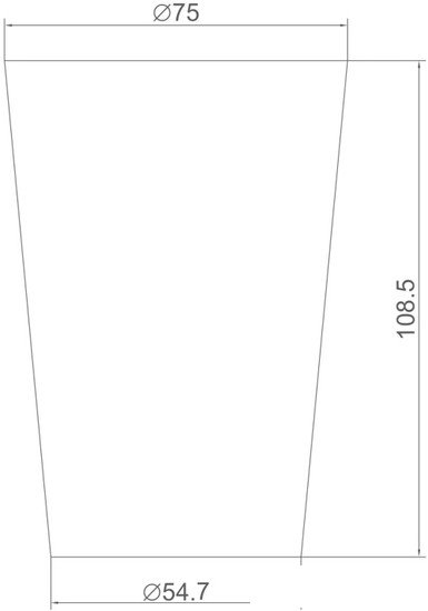 Стакан для зубной щетки и пасты Ledeme L752-1 - фото2