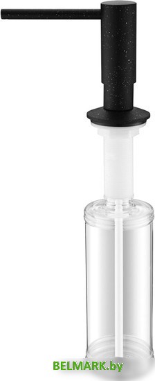 Дозатор для жидкого мыла Paulmark Decus D004-418(BLM) (черный/черный металлик) - фото