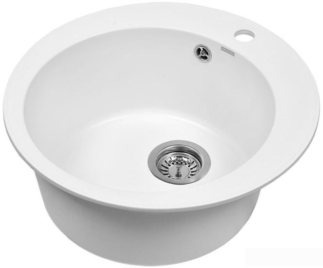 Кухонная мойка Wisent 510-28WR (с сифоном GER013) - фото2