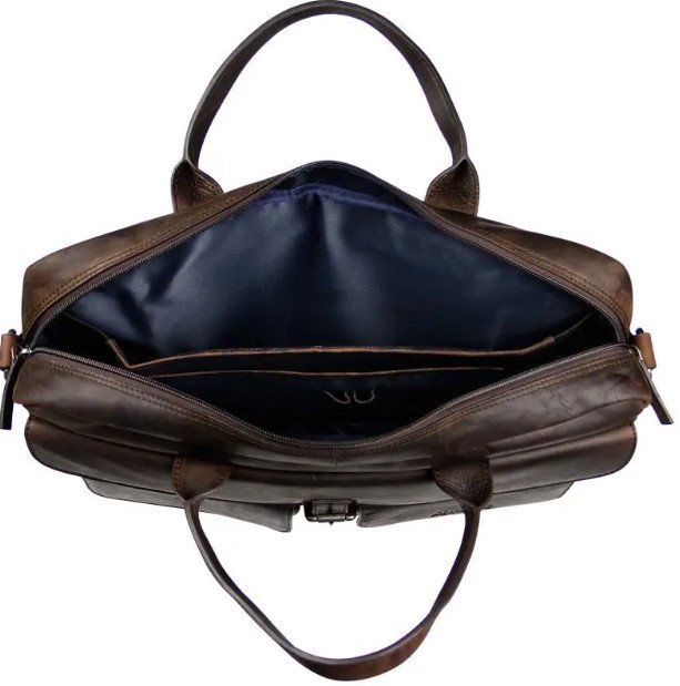 Мужская сумка Klondike 1896 Digger Carl KD1053-03 (темно-коричневый) - фото2