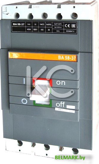 Выключатель автоматический КС ВА 58-37 3P 250А 35кА 84117 - фото
