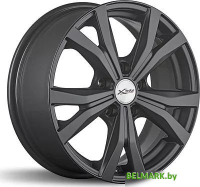 Литые диски X'trike X-119 16x6.5" 5x112мм DIA 57.1мм ET 45мм BKM - фото