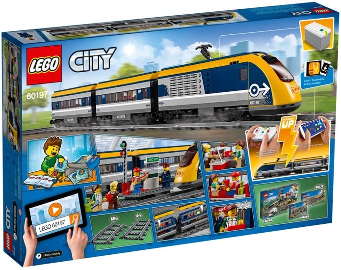Конструктор LEGO City 60197 Пассажирский поезд - фото2
