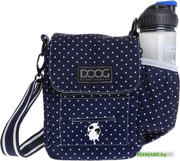 сумка для дрессуры Doog SB05 (синий в горох) - фото2
