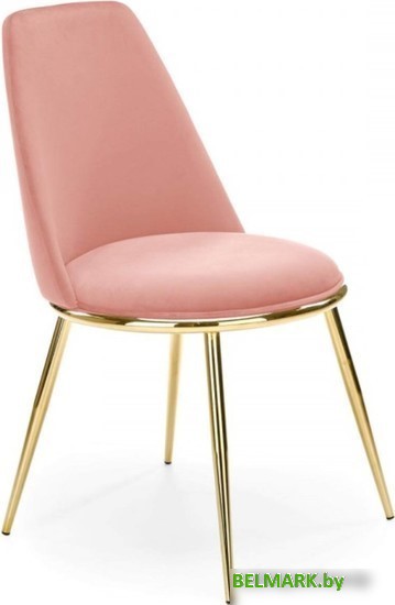Стул Halmar K460 (розовый/золотой) - фото