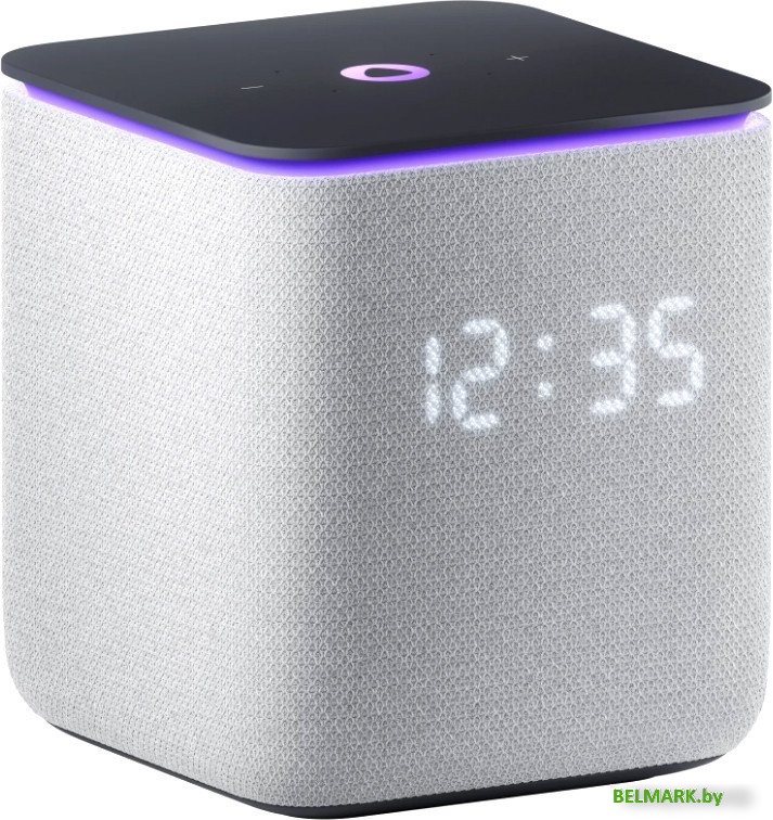 Умная колонка Яндекс Станция Миди (серый) - фото