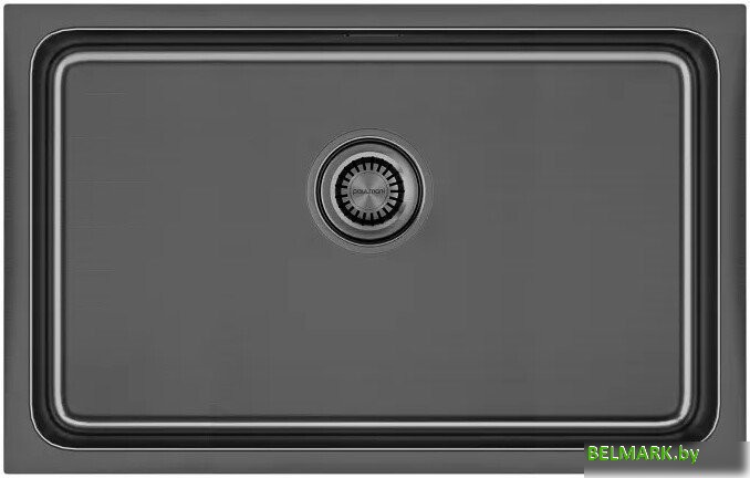 Кухонная мойка Paulmark Vista 74 Uni PM307444-GM - фото