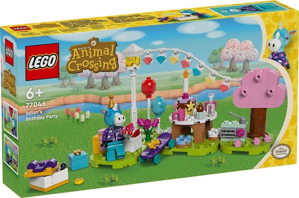 Конструктор LEGO Animal Crossing 77046 День рождения Джулиана - фото