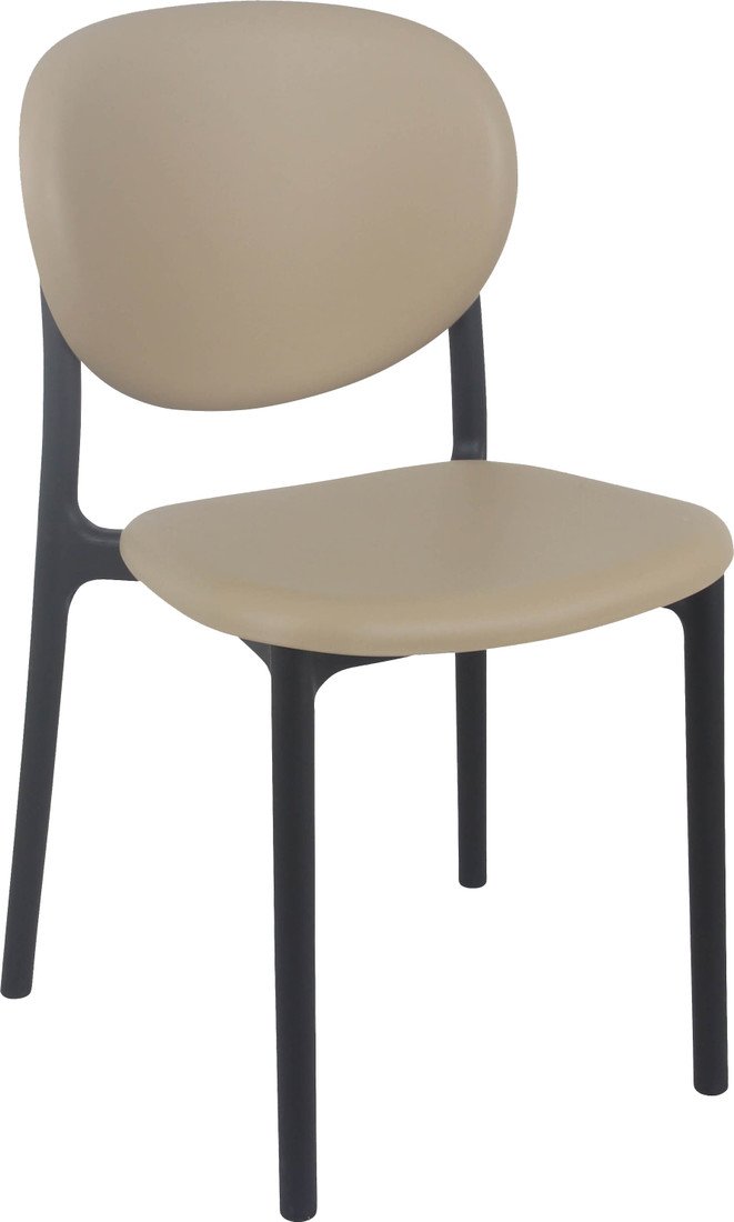 Стул Sheffilton SHT-S180 (бежевый/черный) - фото