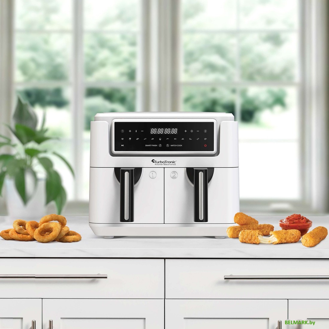 Аэрофритюрница TurboTronic TT-AF118 (белый) - фото2