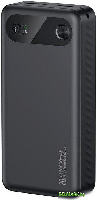 Внешний аккумулятор Usams CD251 PB80 20000mAh (черный) - фото