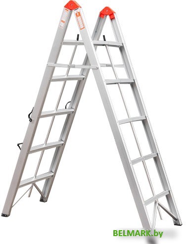 Лестница-стремянка FORSAGE F-TL603-5 (2x5 ступеней) - фото