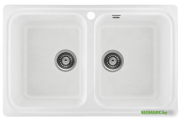 Кухонная мойка Gerhans C02 (белый) - фото