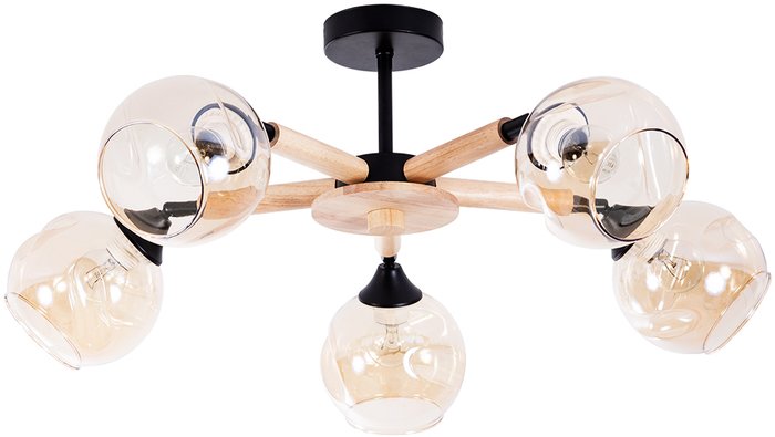 Люстра средней высоты Arte Lamp Branson A4370PL-5BR - фото