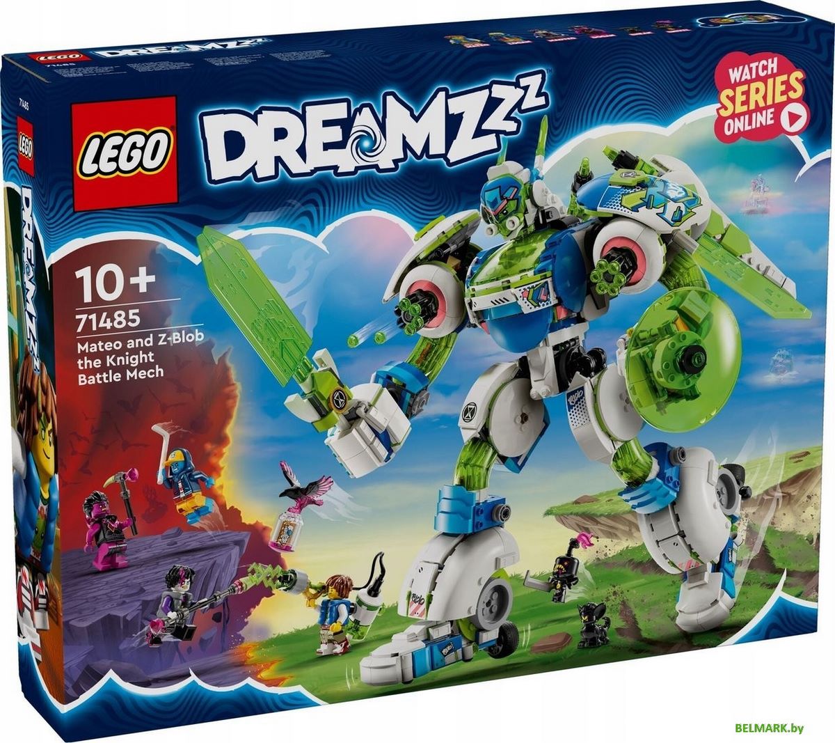 Конструктор LEGO DREAMZzz 71485 Матео и Z-Blob, боевой робот-рыцарь - фото