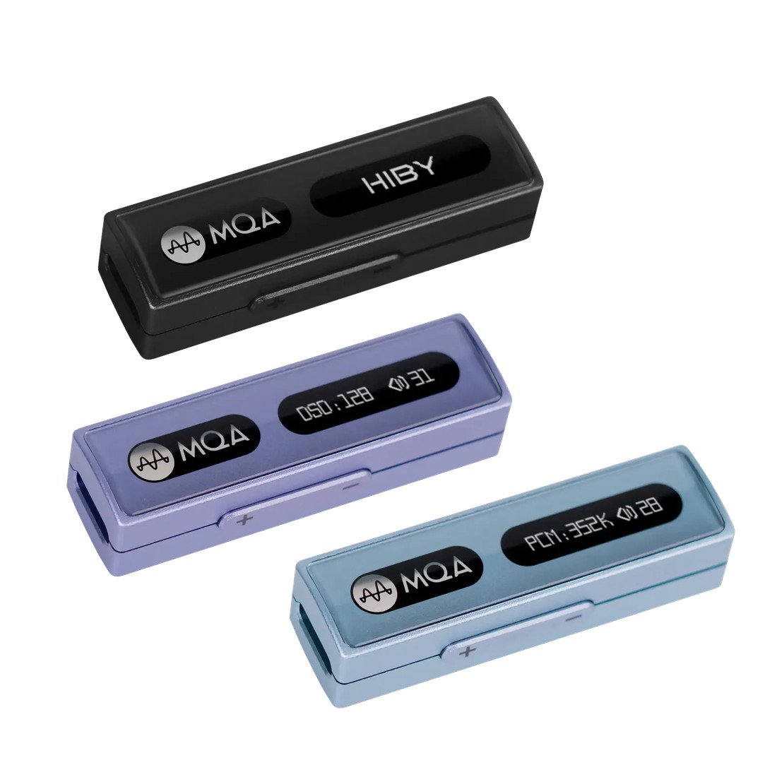 Портативный усилитель HiBy FC3 (с дисплеем, голубой) - фото2